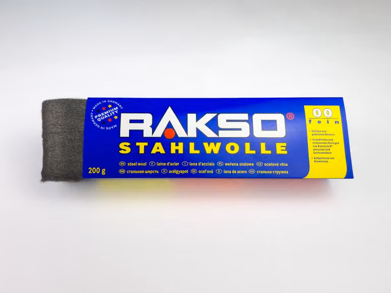 RAKSO, wełna stalowa, opakowanie 200 g, sort 00