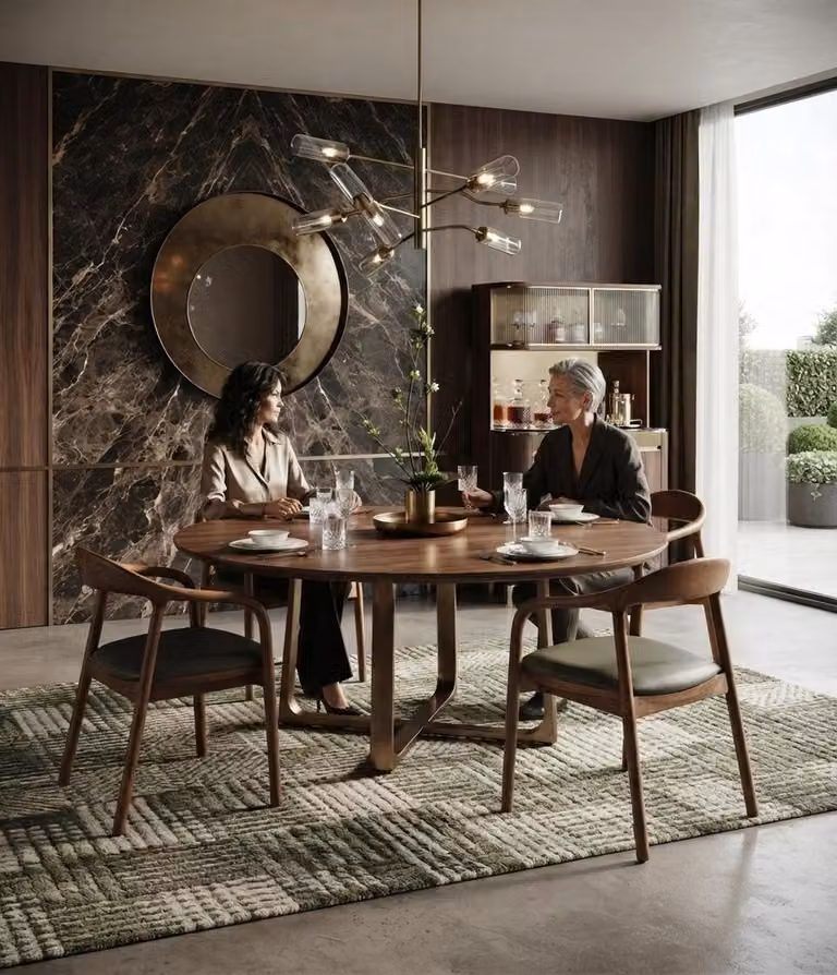 4 krzesła do jadalni w stylu mid-century, zielone, tapicerowane, z podłokietnikami, nowoczesne i eleganckie