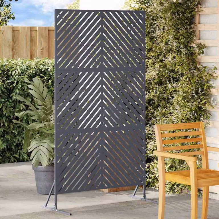 Maison Exclusive – osłona zapewniająca prywatność 100 x 50 x 180 cm, stal antracytowa
