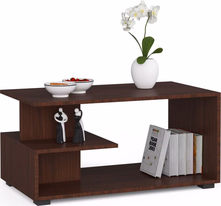 stolik kawowy, stolik kawowy, stolik boczny wenge (szer.: 90 cm x wys.: 44 cm x gł.: 50 cm)