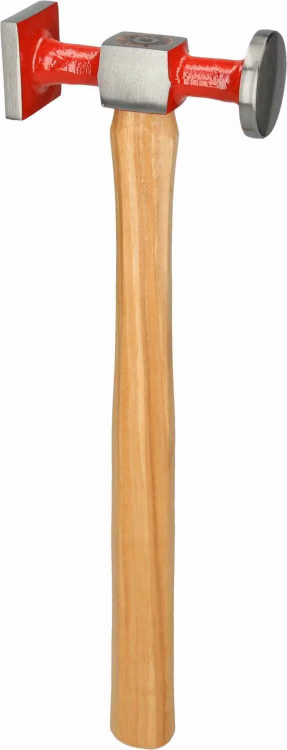 KS Tools 140.2134, Młotek nitujący, Stal, Drewno, 32,5 cm, 490 g, 4 cm