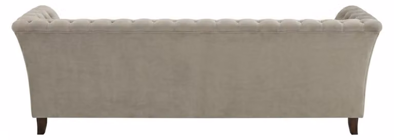 Sofa rozkładane 3-osobowe, obite tkaniną, meble tapicerowane, styl Chesterfield