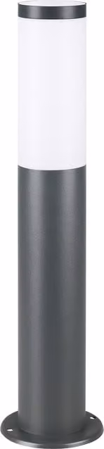 Lampa ogrodowa słupkowa monzana® z czujnikiem ruchu, antracytowa, stal nierdzewna i poliwęglan, IP44