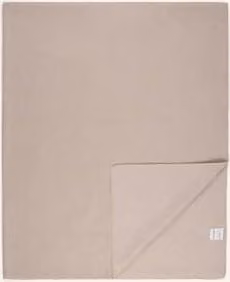 Pled Proflax w kolorze beżowym, miękki koc typu fleece o wymiarach 200 x 160 cm