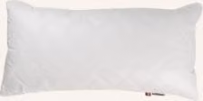 Poduszka Centa-Star Royal weiss, biała, mikrofibra, 40 x 80 cm