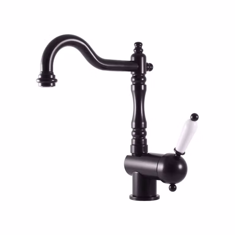 Slezák-RAV Slezák RAV Labe L508/8CMAT Bateria zlewozmywakowa Kolor: czarny mat, Wymiar: 3/8''