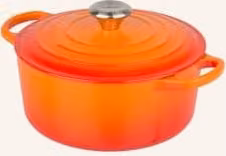 Brytfanna Le Creuset Signature wykonana z żeliwa emaliowanego, kolor pomarańczowy