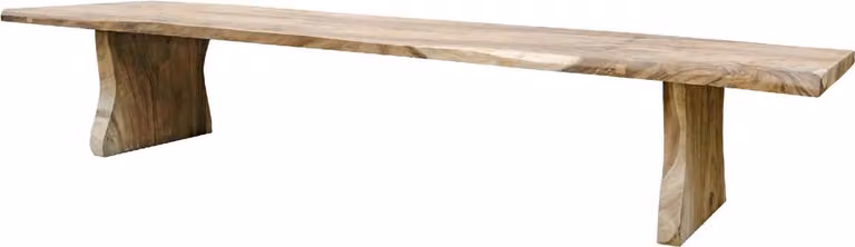 Stół do jadalni w stylu rustykalnym Casa Padrino w naturalnych kolorach 400 cm - Ogromny rustykalny stół kuchenny z litego drewna - Rustykalne meble do jadalni - Meble do jadalni z litego drewna - Meble do jadalni w stylu rustykalnym