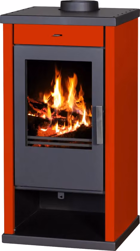 Piec kominkowy Victoria Vanessa Lux Bordeaux - 9 kW, A+, kompaktowy i wydajny