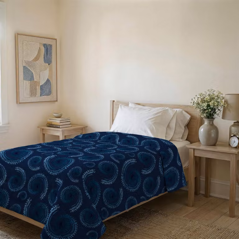 Letnie kołdry BASIC, wykonane z mikrofibry z nadrukiem, wymiar 160x240 cm