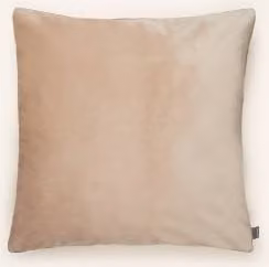Aksamitna poszewka dekoracyjna na poduszkę Elegance PAD w kolorze beige, 50 x 50 cm