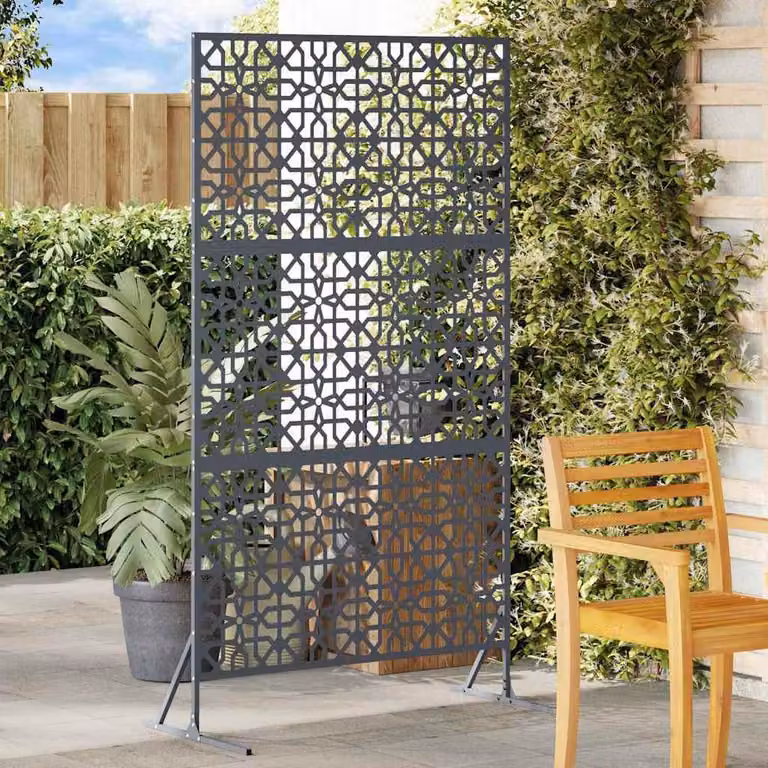 Maison Exclusive – osłona zapewniająca prywatność 100 x 50 x 180 cm, stal antracytowa