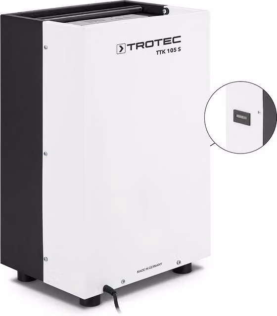 Osuszacz powietrza Trotec TTK 105 S biały z licznikiem godzin pracy