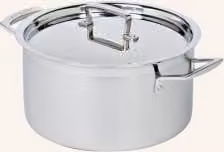 Garnek Le Creuset 3-Ply do mięsa, kolor srebrny, stal nierdzewna i aluminium, pojemność 24 l
