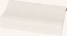 Poduszka na szyję Centa-Star Neckprotect Softness biała, pianka memory, regulowana wysokość, 40 x 60 cm