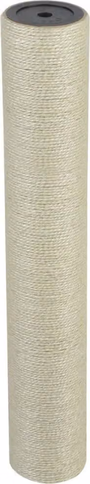 Sizalowy drapak dla kota 8x50 cm, 10 mm, beżowy