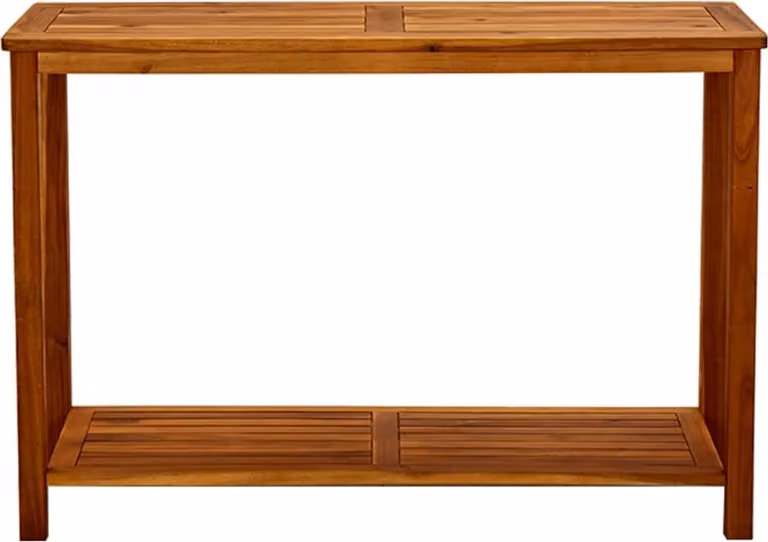 Ogrodowy stolik konsolowy, 110x40x75 cm, lite drewno akacjowe