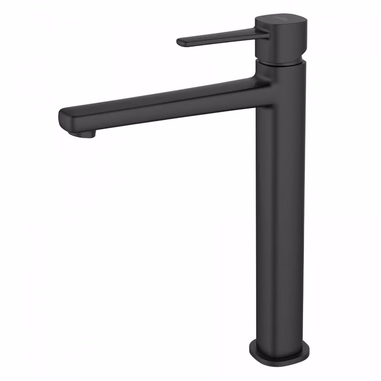 Bateria umywalkowa wysoka GLAMOUR TREND czarna (BU-02-W04-V)