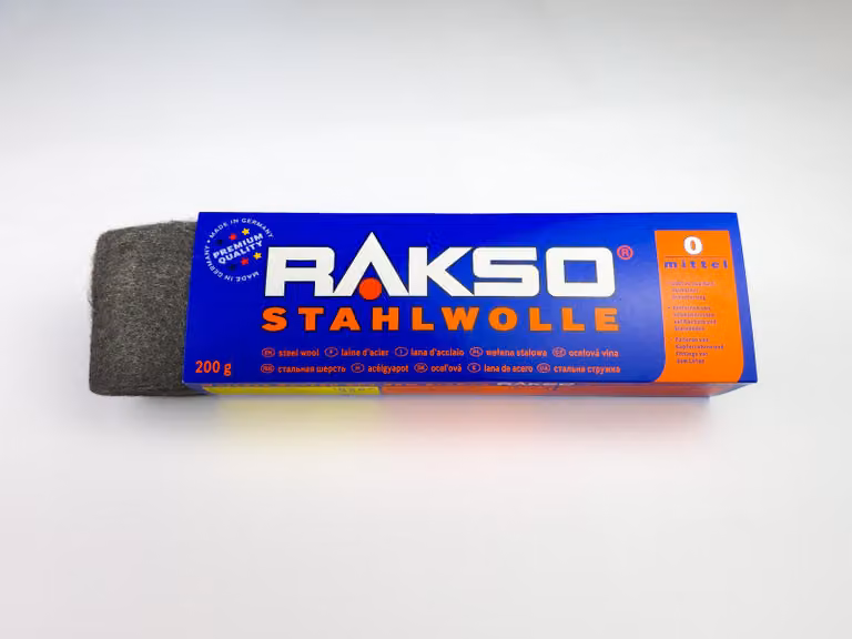 RAKSO, wełna stalowa, opakowanie 200 g, rodzaj 0