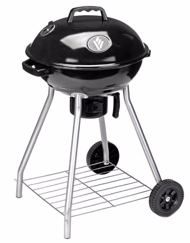 Kulisty stalowy grill ogrodowy rex ø 46 cm