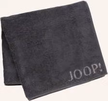 Ręcznik kąpielowy Joop! Classic Doubleface antracytowy szary, bawełna frotte