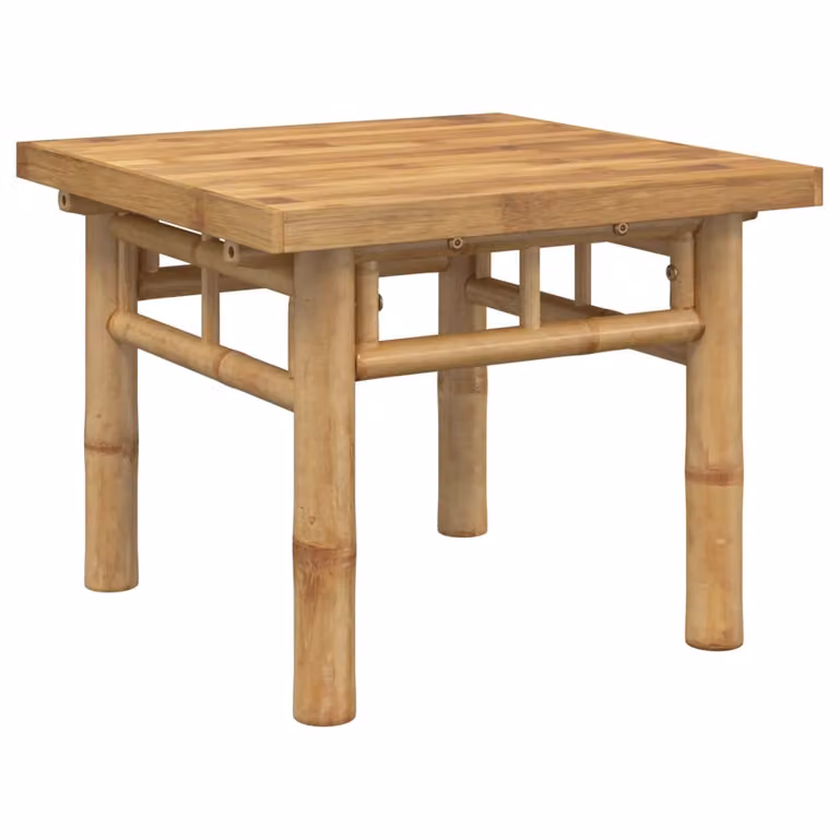 vidaXL Stolik kawowy 45x45x35 cm bambusowy