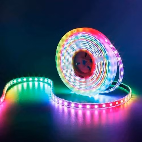 Taśma LED WS2812B adresowalna 5M 300LED rgb wodoodporna IP67 DIY