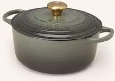 Brytfanna Le Creuset Signature wykonana z emaliowanego żeliwa, kolor zielony
